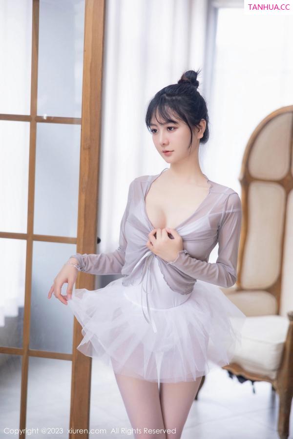   [XiuRen]高清写真图 2023.04.18 No.6592 谢小蒽 芭蕾舞蹈第38张图片
